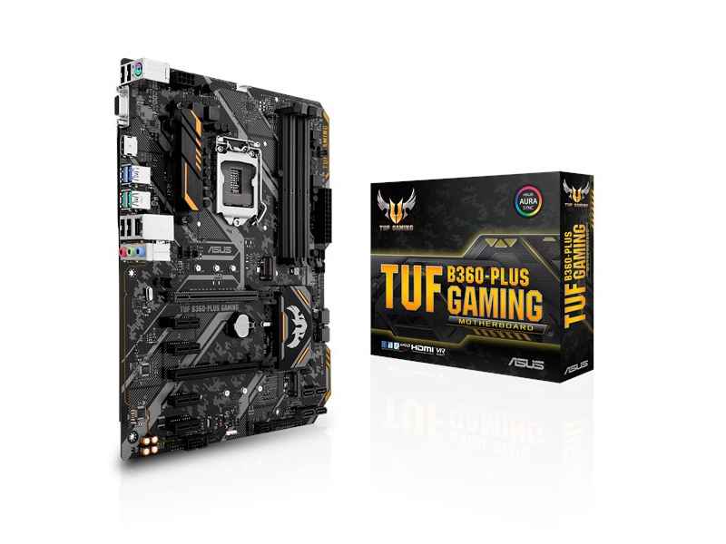 ASUS TUF B360-PLUS GAMING LGA 1151 (Socket H4) Intel® ATX 90MB0X10-M0EAY0
