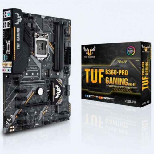 ASUS TUF B360-PRO GAMING (WI-FI) Intel B360 LGA 1151 (Socket H4) ATX 90MB0XI0-M0EAY0