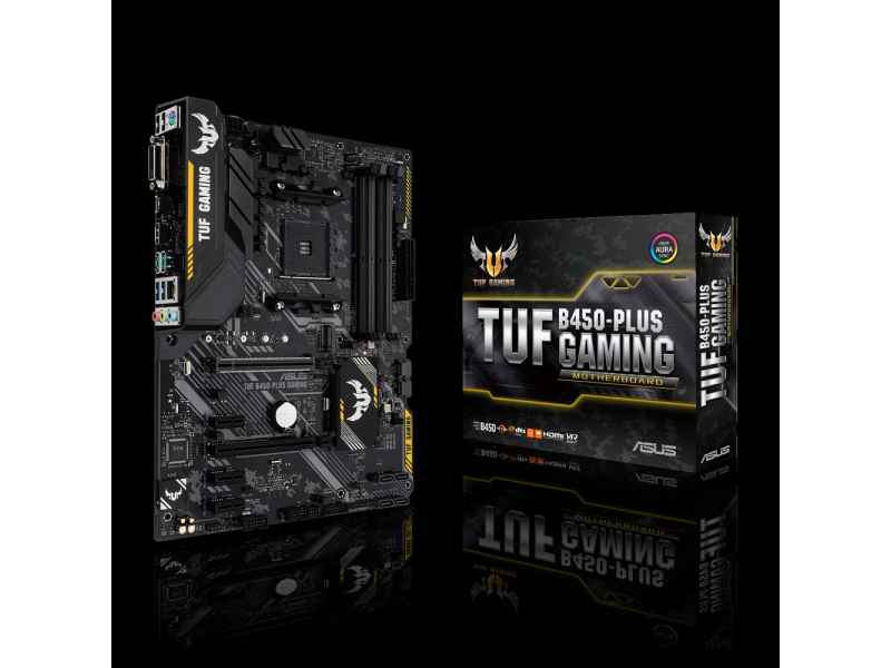 ASUS TUF B450-PLUS GAMING Socket AM4 AMD ATX 90MB0YM0-M0EAY0