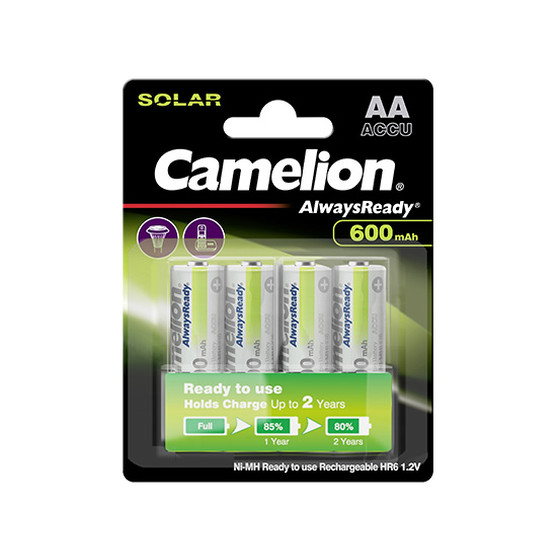 Akku Camelion AA Mignon Always Ready 600mA (4 pcs)
