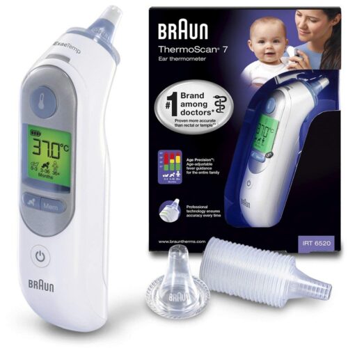Braun Ear Thermometer ThermoScan 7 WE IRT 6520