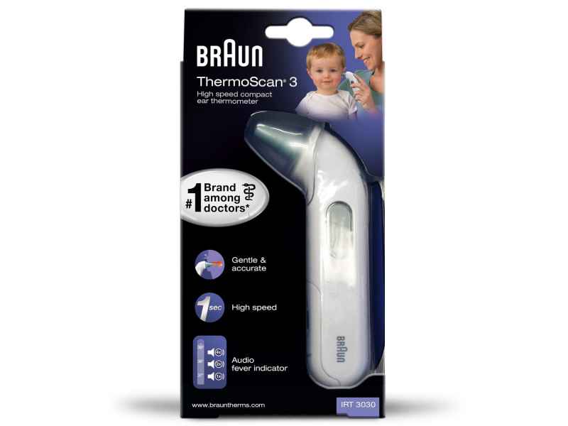 Braun Thermoscan Ear Thermometer IRT3030