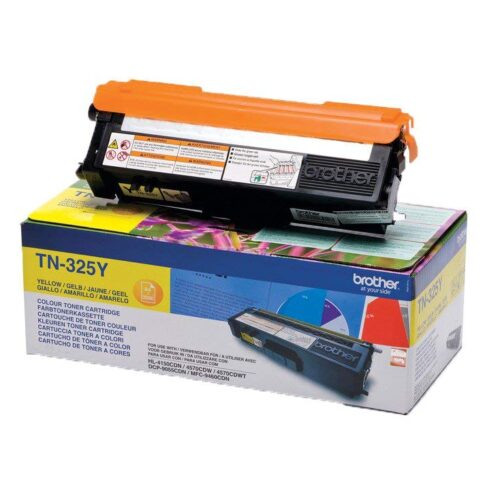 Brother TN-325Y toner cartridge Original Yellow 1 pc(s) TN325Y