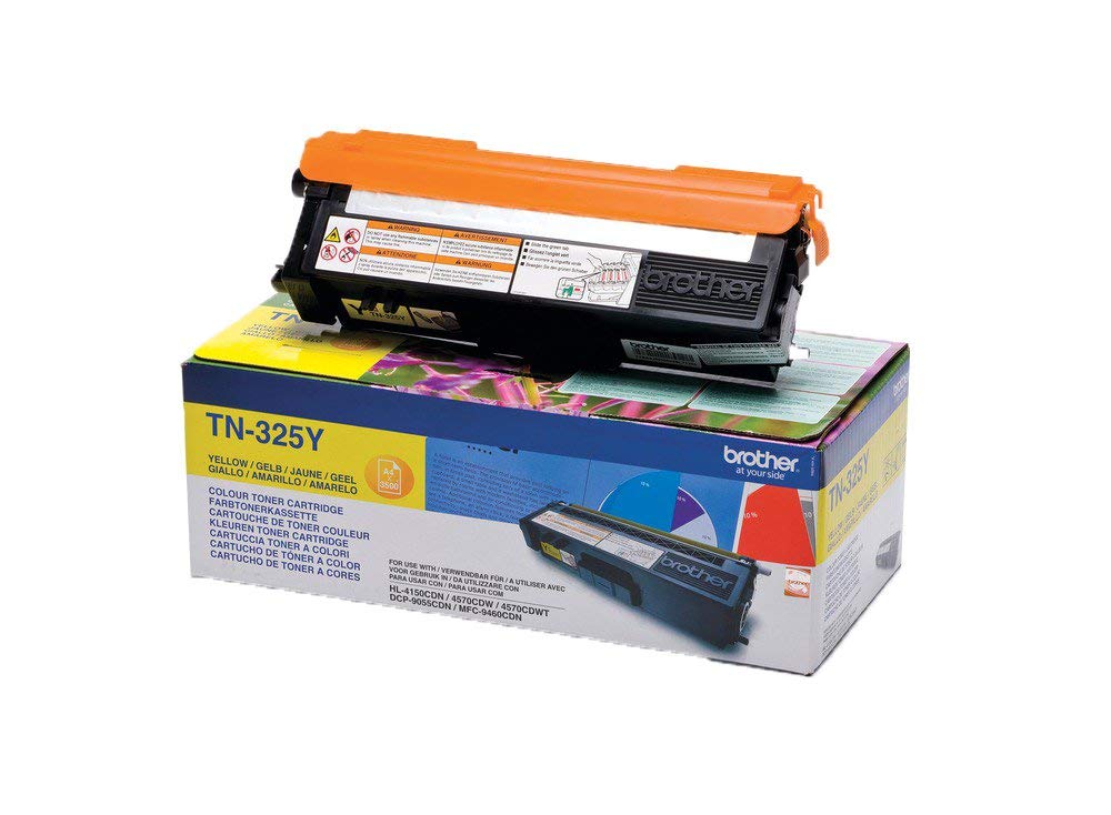 Brother TN-325Y toner cartridge Original Yellow 1 pc(s) TN325Y