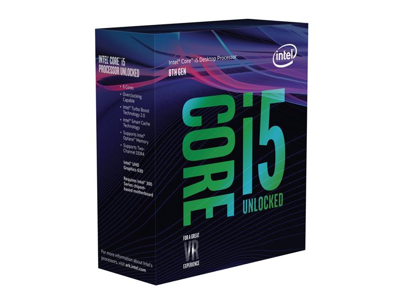 CPU Intel Core i5 8600K 3.6GHz BX80684I58600K