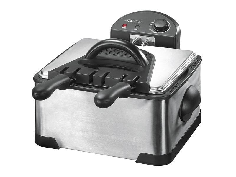 Clatronic Double deep fat fryer FR 3195 Inox