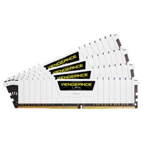 Corsair D4 64GB 2666-16 Vengeance LPX wh K4 COR CMK64GX4M4A2666C16W