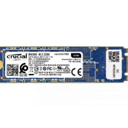 Crucial SSD M.2 250 GB Crucial MX500 Box Crucial CT250MX500SSD4