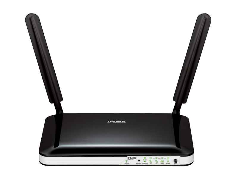 D-Link Single-band (2.4 GHz) Ethernet 3G 4G Black-White router DWR-921