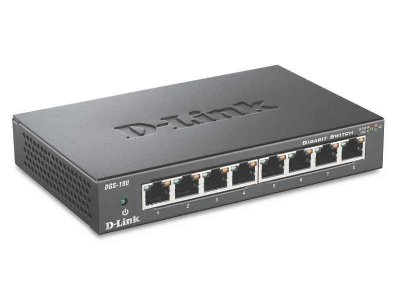 D-Link Switch 8-port 10