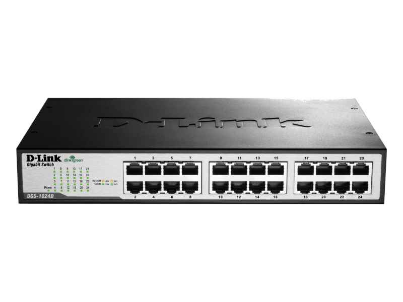 D-Link Switch - Copper Wire 1 Gbps - Rack Module DGS-1024D