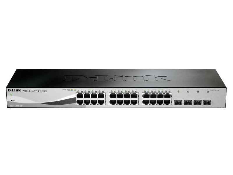 D-Link Switch Web Smart 24-port 10