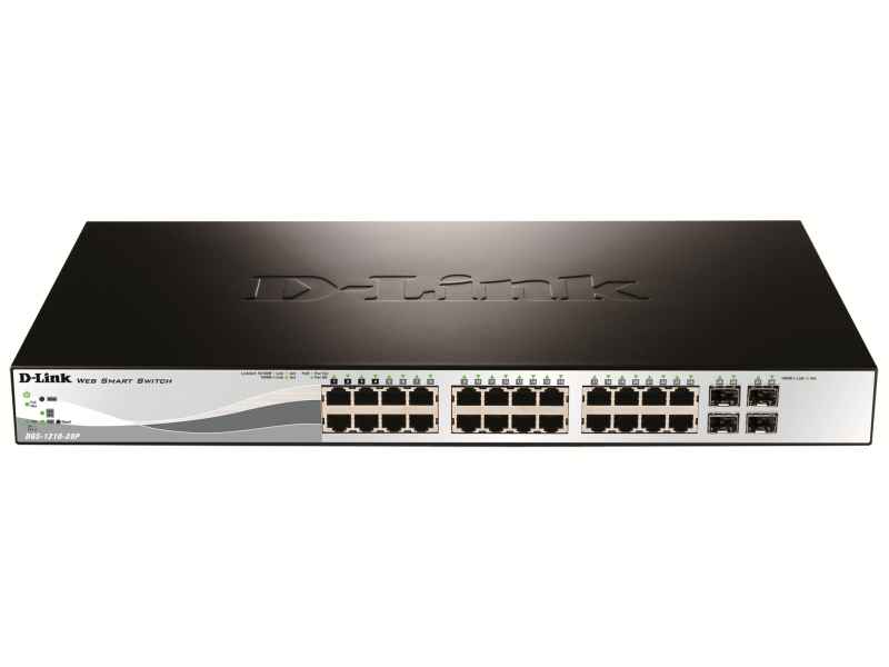 D-Link Switch Web Smart 24-port 10