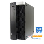 DELL T3610 Tower Xeon E5-1620v2(4-Cores)/16GB DDR3/500GB/Κάρτα Γραφικών 2GB/DVD/7P Grade A+ Workstat