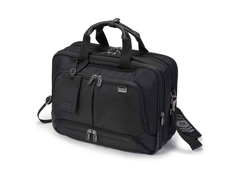 Dicota Top Traveller Twin PRO 39.6 cm Messenger case Black D30844
