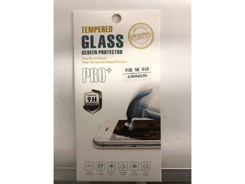 Display Glass 9H  GLASS PRO+ for Lumia 640 (0,3mm