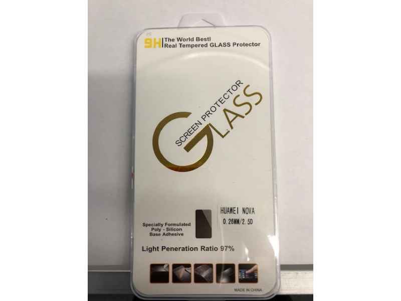 Display Glass 9H for Huawei NOVA (0,26mm