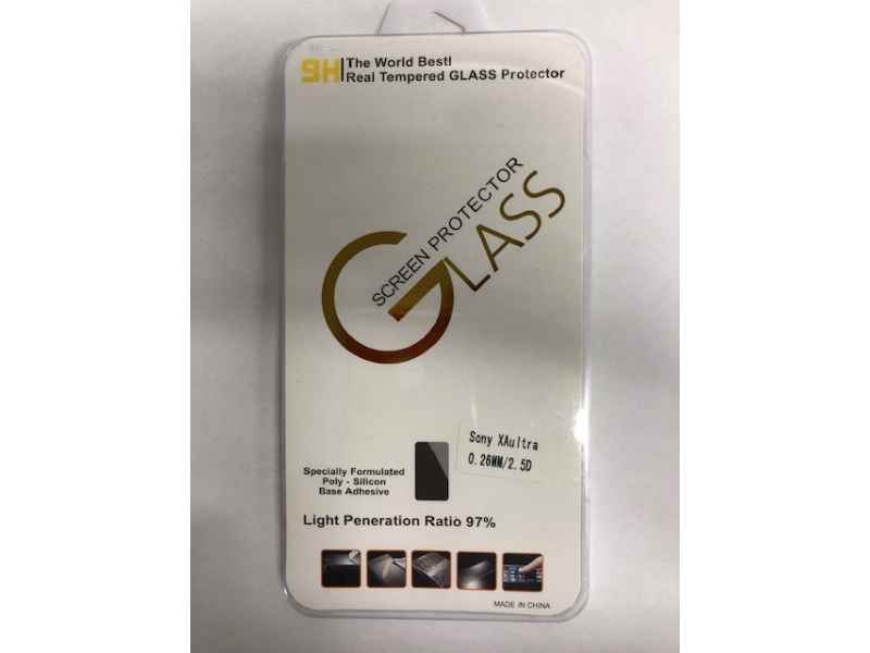 Display Glass 9H for Sony Xperia XA Ultra  (0.26mm