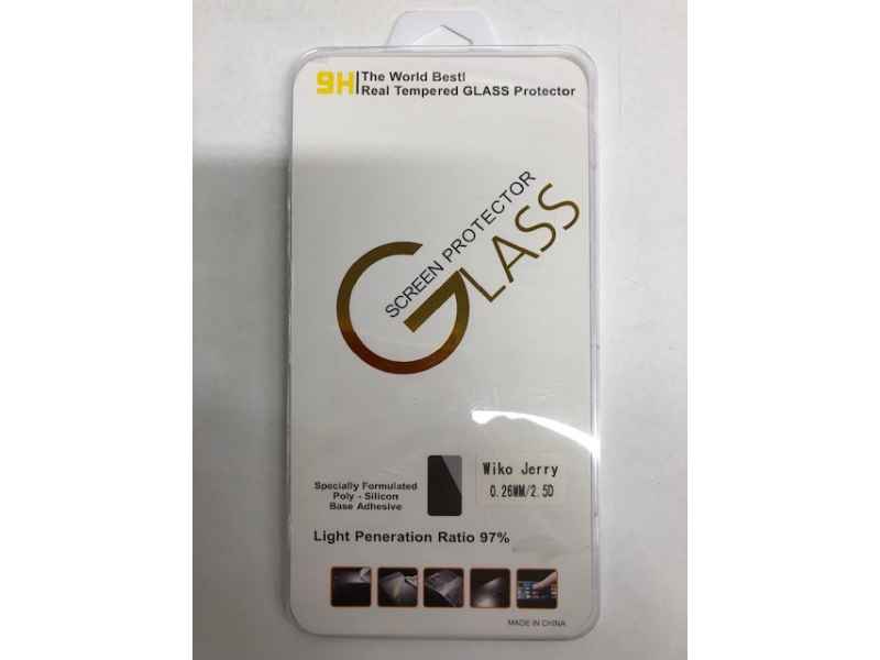Display Glass 9H for Wiko Jerry (0,26mm