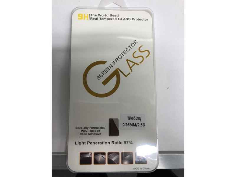 Display Glass 9H for Wiko Sunny (0,26mm
