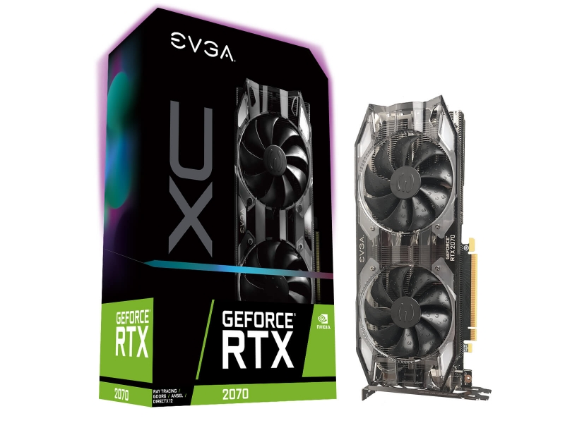 EVGA RTX 2070 XC 8GB GDDR6 HDMI 3xDP USB-C 08G-P4-2172-KR