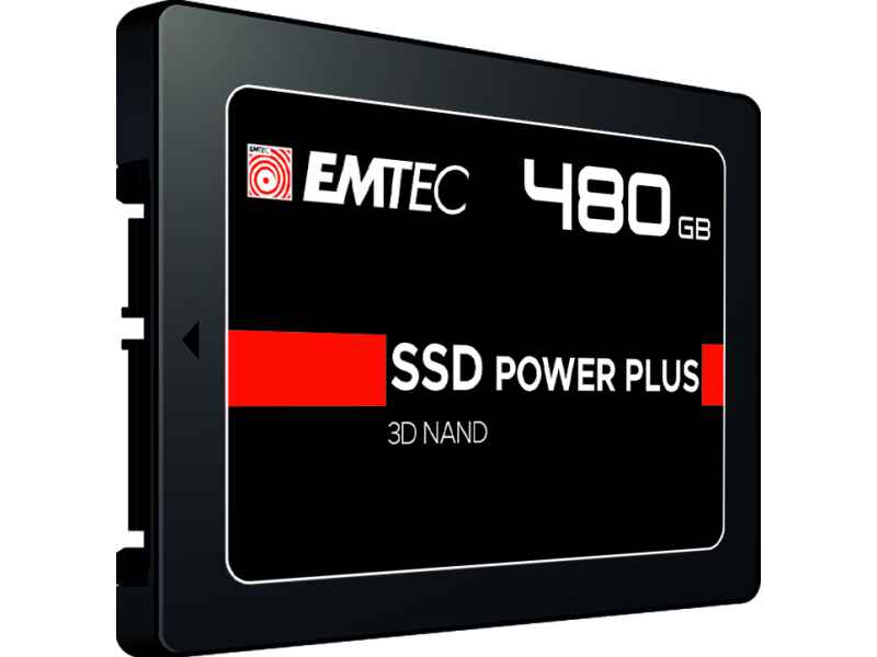 Emtec Internal SSD X150 480GB 3D NAND 2,5 SATA III 500MB