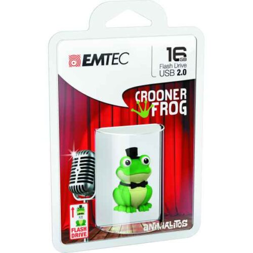 Emtec USB 2.0 M339 16GB Crooner Frog (ECMMD16GM339)