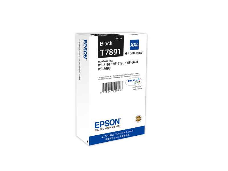 Epson XXL Black 4k ink cartridge C13T789140
