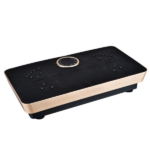 Fitness Body Magnetic Therapy Vibration Plate + Music 73cm (Black-Gold)