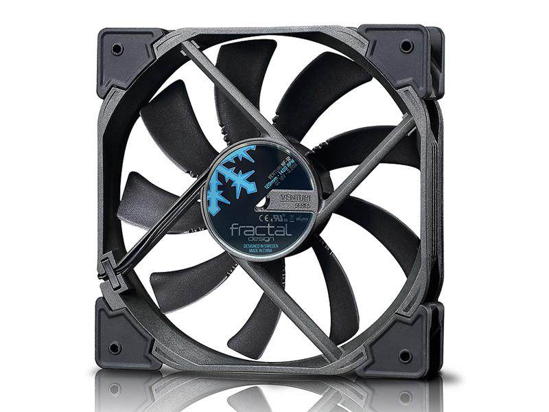 Fractal Cooler Design Venturi HF-12 Black FD-FAN-VENT-HF12-BK