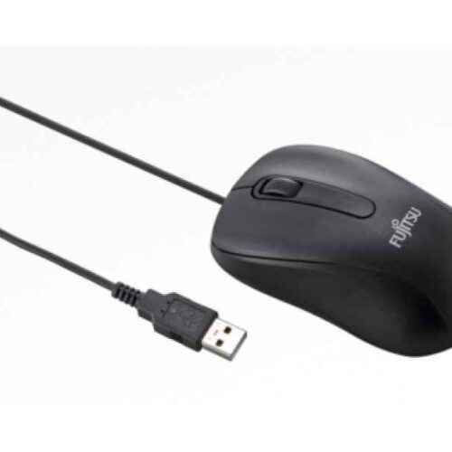 Fujitsu M520 mice USB Optical 1000 DPI Ambidextrous Black S26381-K467-L100