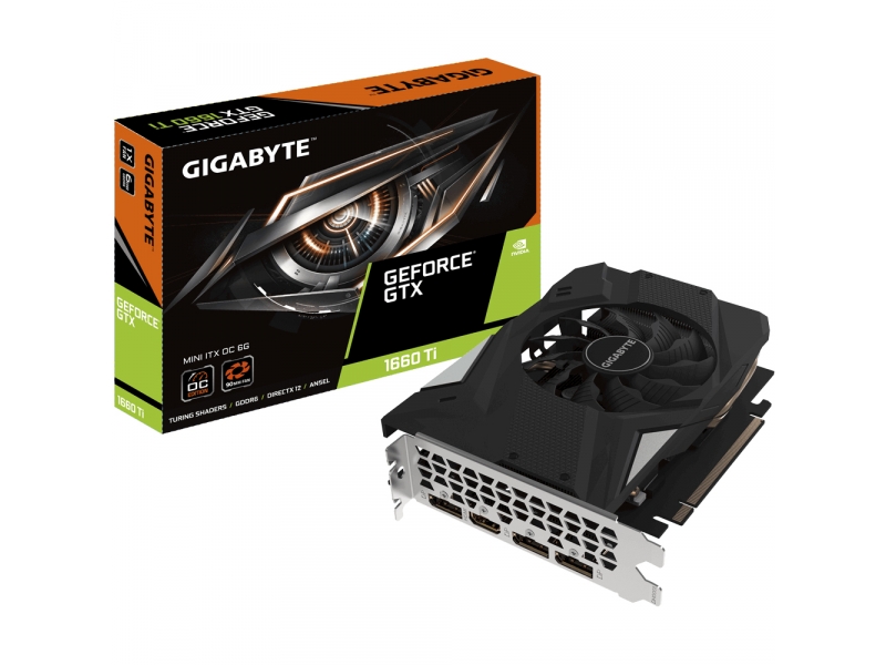 GIGA VGA NV 6GB GTX1660TI MINIITX OC 6G 3xDP