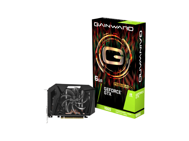 Gainward GTX1660  6GB Pegasus OC MiniITX DVI