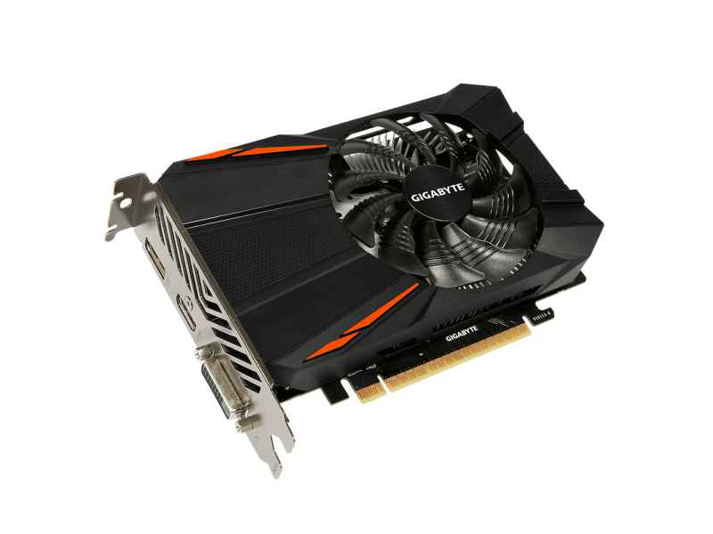 Gigabyte GeForce GTX 1050 Ti D5 4G GDDR5 GV-N105TD5-4GD