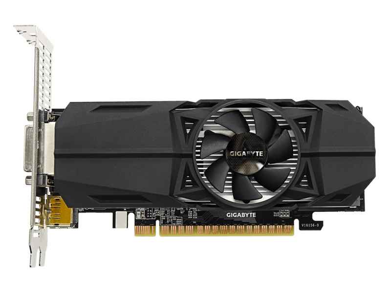 Gigabyte OC Low Profile 4G GeForce GTX 1050 Ti 4GB GDDR5 GV-N105TOC-4GL
