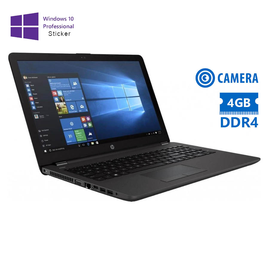 HP 250 G6 i3-6006U/15.6"/4GB DDR4/500GB/DVD-RW/Camera/10P Grade A Refurbished Laptop