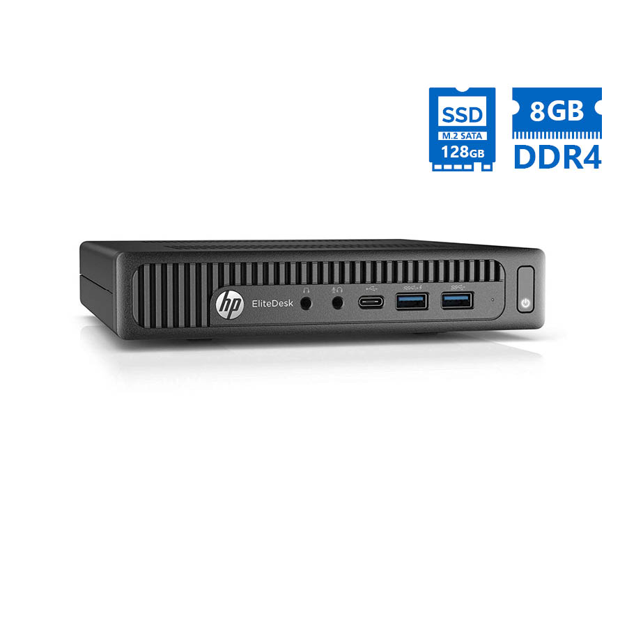 HP 800G2 DM i5-6500/8GB DDR4/128GB M.2 SSD/No ODD/ Grade A Refurbished PC