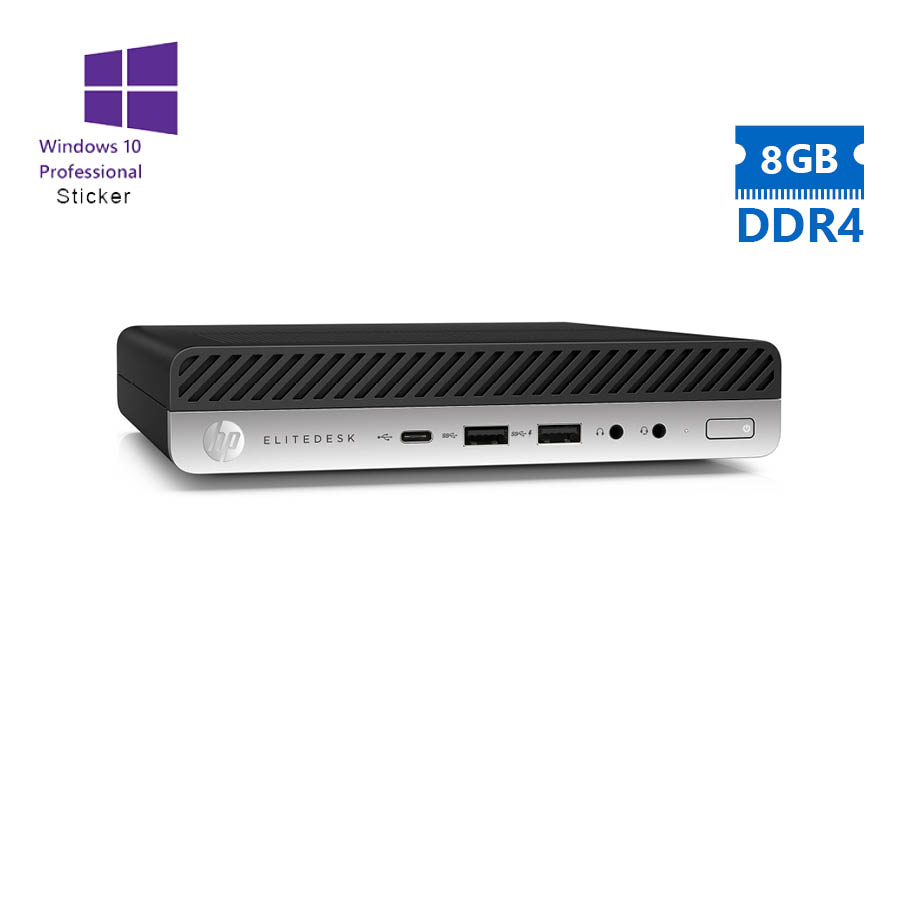 HP 800G3 DM i5-6500T/8GB DDR4/500GB/No ODD/10P Grade A Refurbished PC