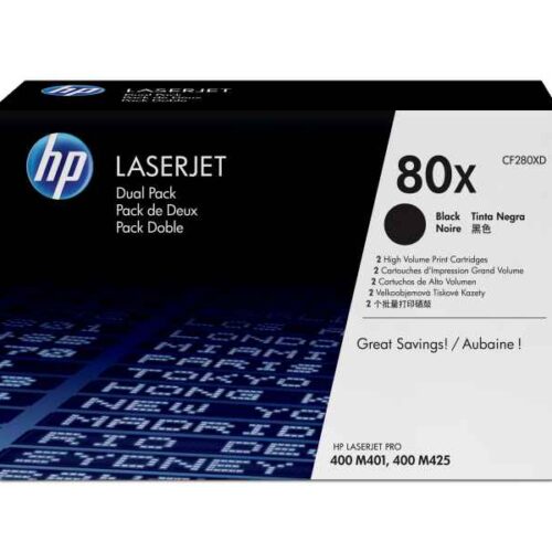 HP 80X Laser cartridge 13800 pages Black CF280XD