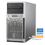 HP Proliant ML310e Gen8v2 Server Tower i3-4130/8GB DDR3/2x600GB SAS 3.5"/DVD Grade A+ Refurbished PC