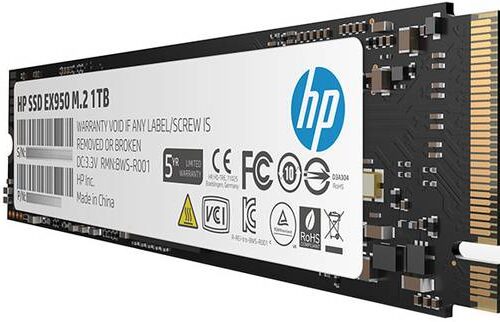 HP SSD  1TB M.2  S-ATA NVMe EX950 Retail 5MS23AA#ABB