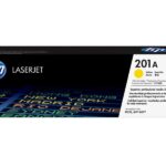 HP Tonerpatrone - 201A - CF402A - yellow CF402A
