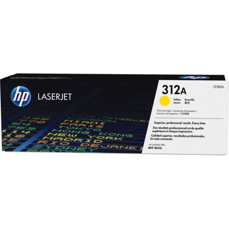 HP Tonerpatrone - 312A - CF382A - yellow CF382A