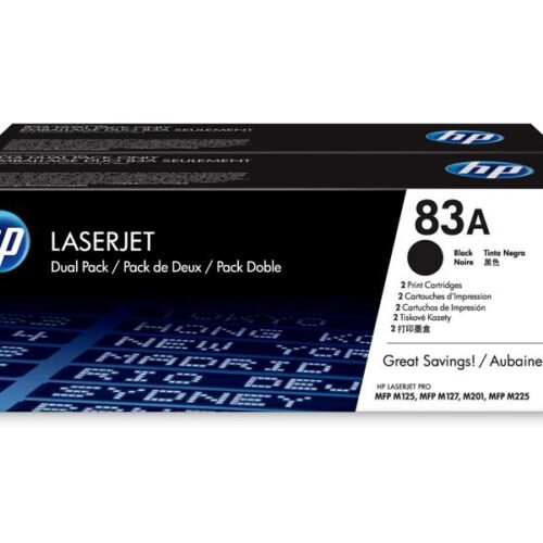 HP Tonerpatrone - CF283AD - 2x schwarz CF283AD