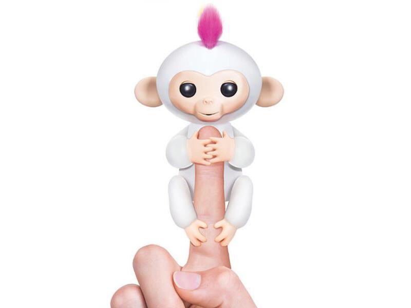 Happy Monkey Fingerlings - White