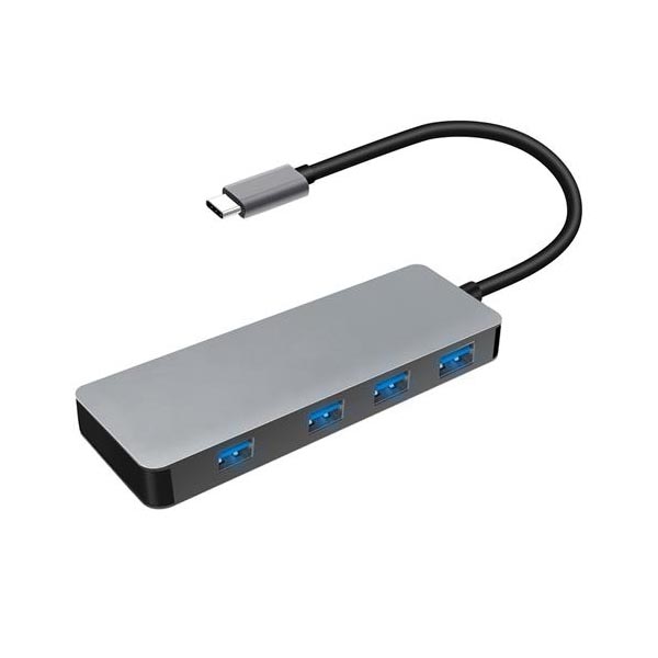 Hub USB Type C to USB 3.0 4-Port Platinet PMMA9071