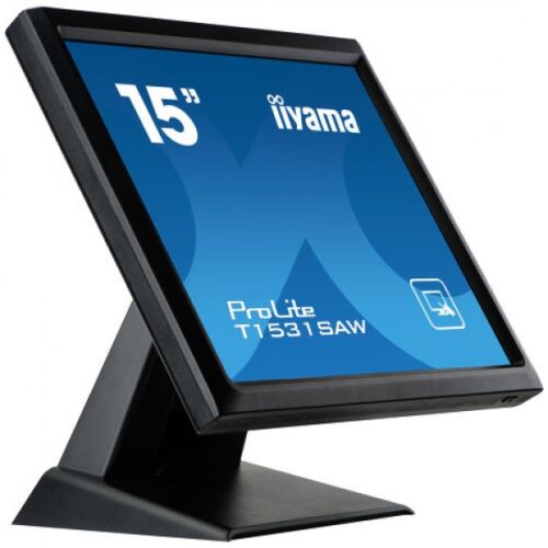 IIYAMA 38.1cm (15)  T1531SAW-B5  43 Touch HDMI+DP black T1531SAW-B5