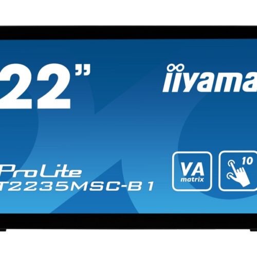 IIYAMA 55.9cm (21,5) T2235MSC-B1 169 M-Touch DVI black T2235MSC-B1
