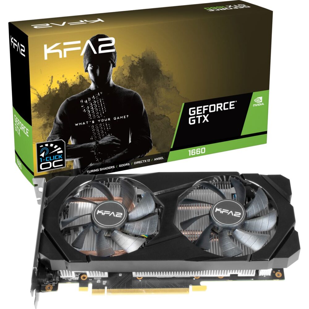 KFA2 GTX1660 OC 6GB DVI