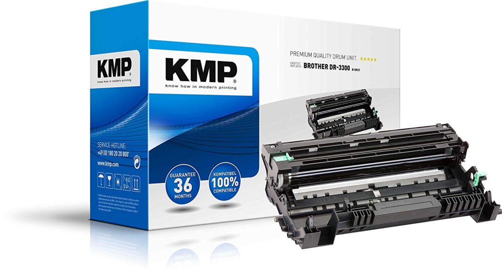 KMP B-DR21 printer drum Toner Cartridge Compatible - Black - 30,000 pages 1258,7000